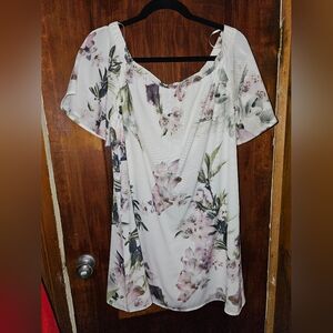 Lulu's off the shoulder dress